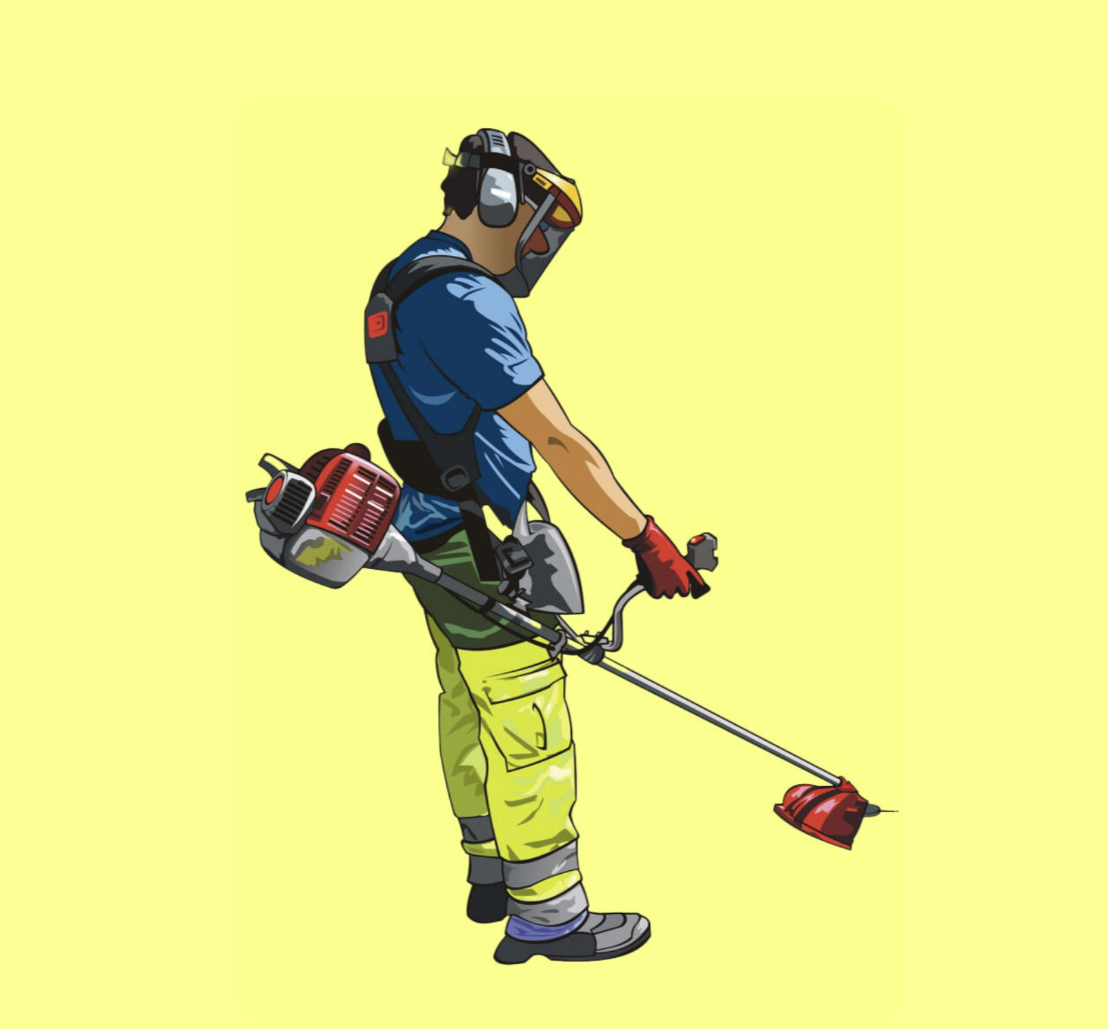 Wacky Weedeating logo